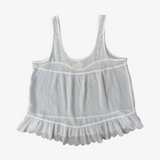 Top tirantes semitransparente con volantes HOLLISTER M