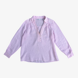 Camisa lino rosa ZARA XS