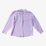 Camisa lino rosa ZARA XS