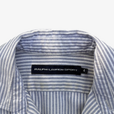 Camisa rayas azul y blanca con logo lateral POLO RALPH LAUREN 4