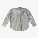 Camisa rayas verdes ZARA XS