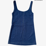 Vestido vaquero de tirantes VEINTISIETE BARCELONA TALLA ÚNICA