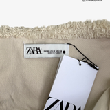 Top corsetero denim crudo ZARA M
