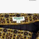 Falda corta estampada geométrica BIZANCE PARIS S