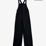 Peto largo negro con tirantes anchos ZARA M