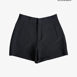 Shorts negro con bolsillos ZARA L