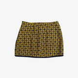 Falda corta estampada geométrica BIZANCE PARIS S
