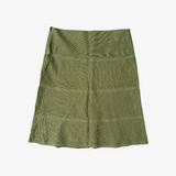 Falda midi verde caqui ROBERTO VERINO  40