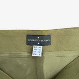 Falda midi verde caqui ROBERTO VERINO  40