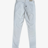 Jean skinny blanco tiro medio LEVIS 36