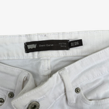Jean skinny blanco tiro medio LEVIS 36