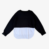 Jersey con camisa ZARA M