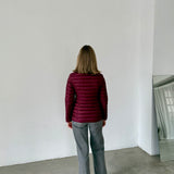 JOTT Burgundy Lightweight Puffer Jacket