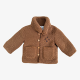 Bobo Choses shearling coat 9-12M