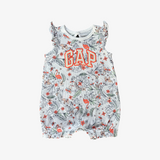 Body blanco y naranja estampado GAP 3-6 M