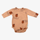 Tiny Cottons Orange Bodysuit 0-3M