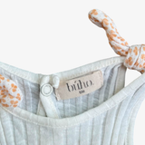 White dress with orange flowers Owl 6M