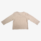 Petit Indi Beige Wool T-shirt 3Y