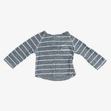 Camiseta manga larga gris con rayas Tocoto Vintage 3M