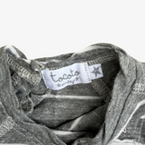 Camiseta manga larga gris con rayas Tocoto Vintage 3M