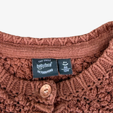 Babyface Burgundy Cardigan 12M