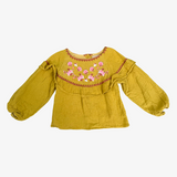Mustard blouse Louise Misha 6Y