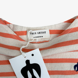 Camiseta manga larga naranja True Artist 4-5Y