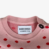 Bobo Choses Pink Sweater 6-9M