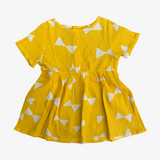 Vestido amarillo manga corta Bobo Choses 6-12M