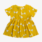Vestido amarillo manga corta Bobo Choses 6-12M