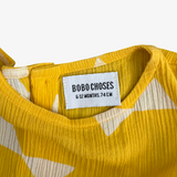Vestido amarillo manga corta Bobo Choses 6-12M