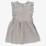 BITRIX KIDS 3Y brown striped dress