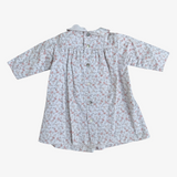 Vestido beige con flores Jacadi 12M