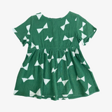 Bobo Choses 6-12M short-sleeved green dress