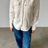 Levi’s White Western-Style Overshirt
