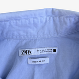 Zara blue shirt
