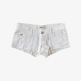 HOLLISTER 36 low-rise white shorts