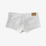 HOLLISTER 36 low-rise white shorts