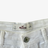 HOLLISTER 36 low-rise white shorts
