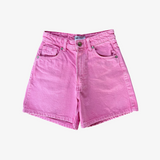 Shorts rosa tiro alto ZARA 36