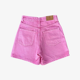 Shorts rosa tiro alto ZARA 36