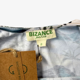 Vestido corto estampado tropical BIZANCE PARIS S