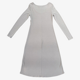 Vestido beige MANGO M