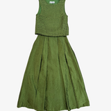Total look conjunto dos piezas verde SIMORRA 34