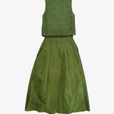 Total look conjunto dos piezas verde SIMORRA 34