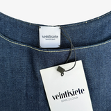 Vestido vaquero de tirantes VEINTISIETE BARCELONA TALLA ÚNICA