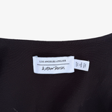 Vestido negro largo con cintas laterales & OTHER STORIES 36