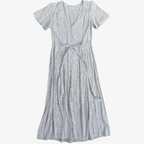 Vestido midi de lunares OYSHO S