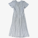 Vestido midi de lunares OYSHO S