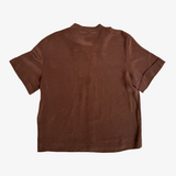 Blusa marrón manga corta Sézane 34